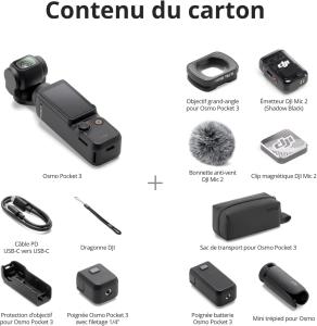 Image Pack Créateur DJI Osmo Pocket 3 à 458€