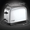 Image Grille Pain 2 Tranches Russell Hobbs 23310-56 Avec Toaster - Inox à 34,99€