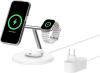 Image Station de Recharge 3-en-1 Belkin BoostCharge - Qi2 - Blanc à 59,99€