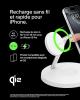 Image Station de Recharge 3-en-1 Belkin BoostCharge - Qi2 - Blanc à 59,99€
