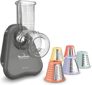 Image Découpe-légumes électrique Moulinex DK855HE0 Fresh Express - Gris à 44,99€