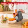 Image Découpe-légumes électrique Moulinex DK855HE0 Fresh Express - Gris à 44,99€