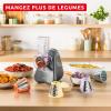 Image Découpe-légumes électrique Moulinex DK855HE0 Fresh Express - Gris à 44,99€