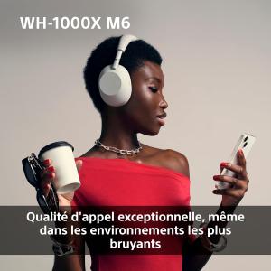 Image Casque sans-Fil ANC Sony WH-1000XM6 - Noir à 359,99€