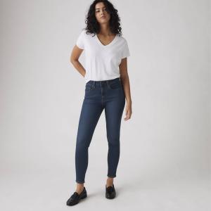 Image Jean Skinny Femme Levi's 721™ - Taille Haute - Bleu ou Noir à 50€