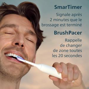 Image Pack 2 Brosses à dents électrique Philips HX7429/01 Sonicare 7100 - Bleu et Blanc à 159,99€