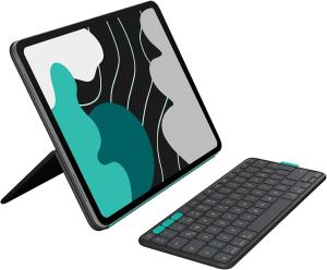 Image Clavier pour tablette Logitech Flip Folio - Graphite à 149,99€