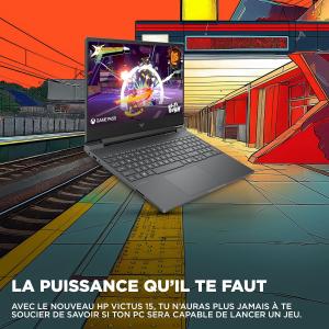Image Pc Portable Gaming HP Victus 15-fa2003sf - Gris à 1029€