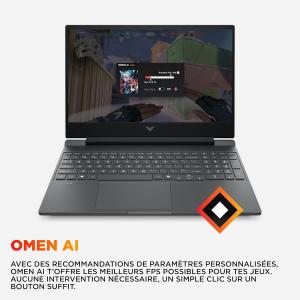 Image Pc Portable Gaming HP Victus 15-fa2003sf - Gris à 1029€