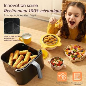 Image Friteuse sans huile COSORI Turbo Tower Pro 10.8L - Noir à 219,99€