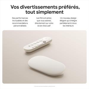 Image Streamer Google TV 4K - Porcelaine à 94,00€