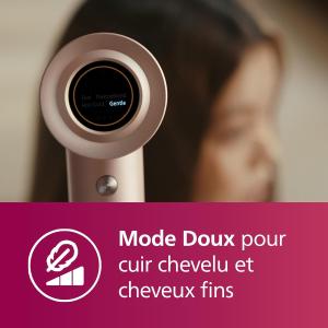 Image Sèche-cheveux Philips BHD837/10 High Speed 8000 Series - Champagne Rosé à 149,99€