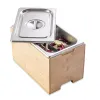 Image Bac à compost inox Mathon - Bois à 35,99€