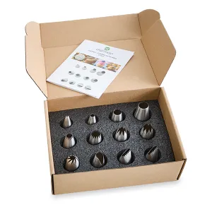 Image Coffret douilles pâtisserie Mathon 12 pièces - Inox à 23,24€