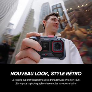 Image Caméra d'action Insta360 Ace Pro 2 Pack Xplorer - Gris ardoise à 419,00€