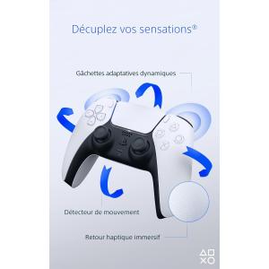 Image Manette Sony DualSense PS5 - Bicolore à 63,72€