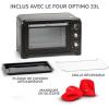 Image Four posable Moulinex Optimo 33 L - Noir à 109,99€