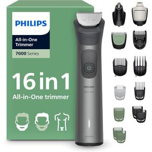 Image Tondeuse Tout-en-Un Philips MG7931/15 Multigroom Série 7000 –  Gris/Noir à 56,99€