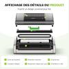 Image Machine Sous Vide Alimentaire Bonsenkitchen VS5100 – Gris 110,49€