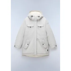 Image Parka Femme Napapijri Cibiana - Gris Clair Uni à 175€