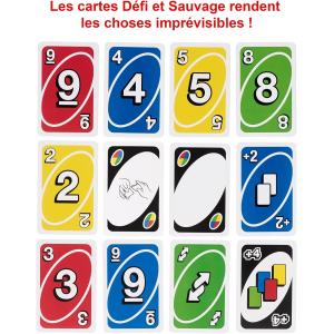 Image Jeu de cartes Monster High UNO Deluxe - Rouge - 7,99€