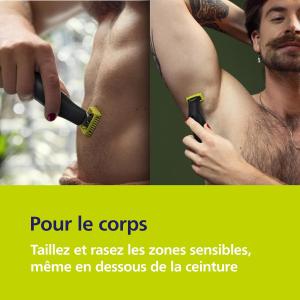 Image Tondeuse Philips OneBlade Pro 360 QP6552/30 - Noir à 59,99€