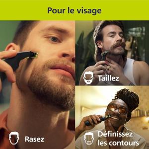 Image Tondeuse Philips OneBlade Pro 360 QP6552/30 - Noir à 59,99€
