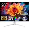 Image Moniteur Gawfolk 28 Pouces UHD 4K - Blanc à 128,60€