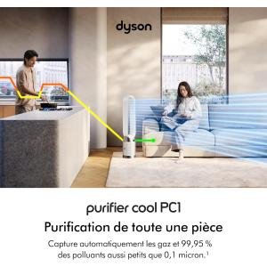 Image Ventilateur Dyson Purifier Cool PC1 - Blanc/Argent à 369,00€