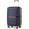 Image Valise British Traveller L 101L - Marine à 77,16€