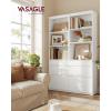 Image Bibliothèque VASAGLE Kailyn LBC188W01 - Blanc à 84,99€