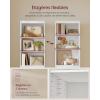 Image Bibliothèque VASAGLE Kailyn LBC188W01 - Blanc à 84,99€