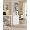 Image Bibliothèque VASAGLE Kailyn LBC188W01 - Blanc à 84,99€