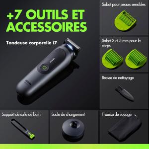 Image Tondeuse Gillette Gillette Labs i7 - Noir à 68,90€