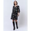 Image Robe courte imprimée RDERI557 - Noir - 40,00€