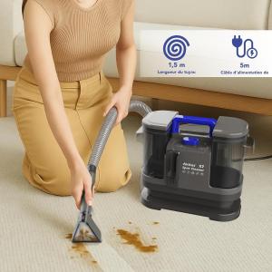 Image Shampouineuse Akitas X7 - 600W - Bleu/Gris à 89,99€