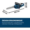 Image Tronçonneuse Bosch Professional GKE 18V-40 - Sans fil à 269,99€