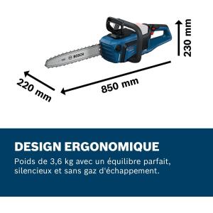 Image Tronçonneuse Bosch Professional GKE 18V-40 - Sans fil à 269,99€
