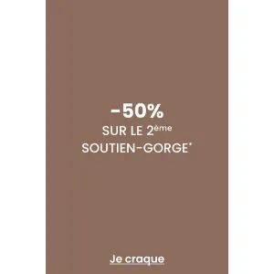 Image 50% de réduction sur le 2eme Soutien-gorge Sans Complexe