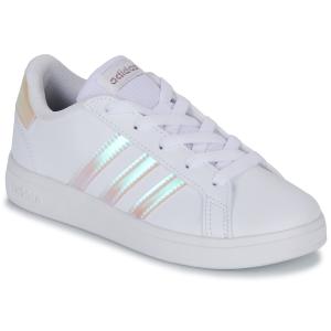 Image Baskets Femme/Fille adidas GRAND COURT 2.0 K - Blanc / Iridescent à 27,99€