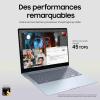 Image PC portable 14" Samsung Galaxy Book4 Edge (Snapdragon X, RAM 16Go, SSD 512Go) - Gris Glacier à 699,00€