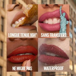 Image Coffret rouges à lèvres Maybelline Superstay Matte Ink - Coffret à 28,04€