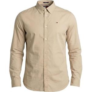 Image Chemise Tommy Jeans TJM Original Manches Longues - Beige à 41,94€