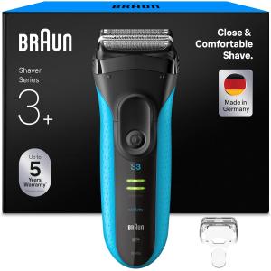 Image Rasoir électrique Braun Series 3 ProSkin 3040s - Noir/Bleu à 74,99€
