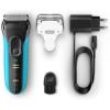 Image Rasoir électrique Braun Series 3 ProSkin 3040s - Noir/Bleu à 74,99€