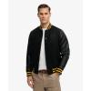 Image Blouson Homme Superdry Varsity Classique - Noir/Orange  à 97,99€