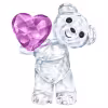Image Figurine Swarovski Ourson Kris Je t’offre Mon Cœur - Rose à 62,00€