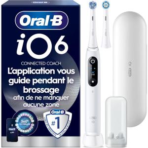 Image Brosse à dents électrique Oral-B iO 6 - Blanc à 125,00€