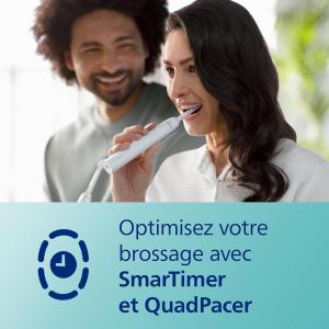 Image Brosse à dents électrique Philips Sonicare 3100 HX3675/13 - Blanc à 49,99€