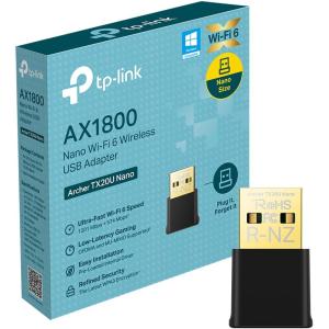 Image Adaptateur USB WiFi TP-Link Archer TX20U Nano - 18,04€